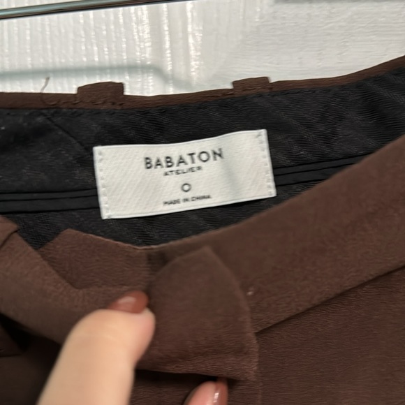 Aritzia Babaton Pleated Mini Short - Picture 3 of 3